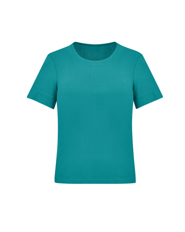 Womens Marley Short Sleeve Jersey Top Teal