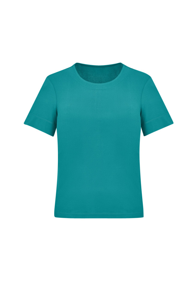 Womens Marley Short Sleeve Jersey Top Teal