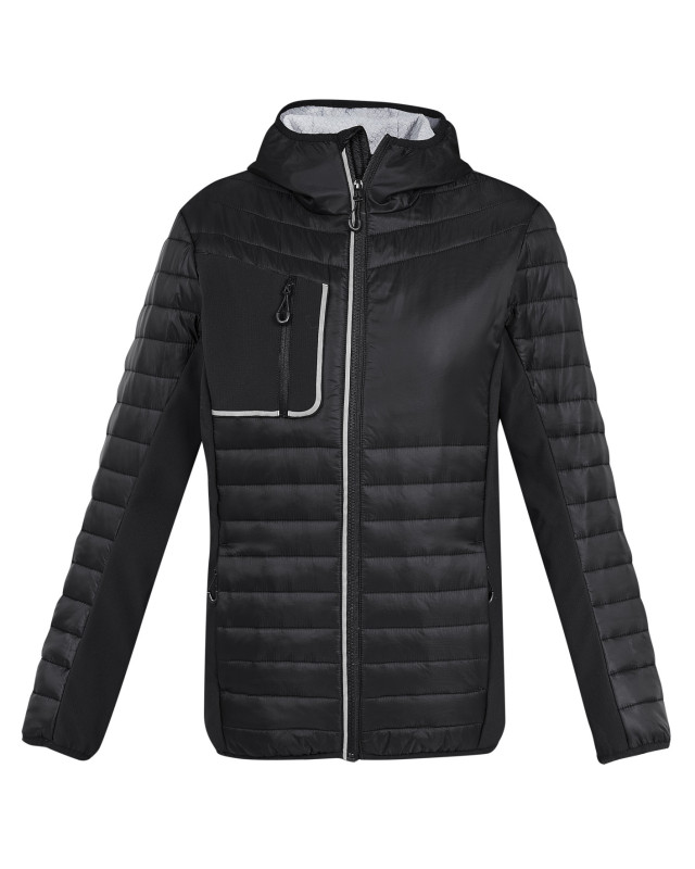 Unisex Patrol Jacket Black/Silver