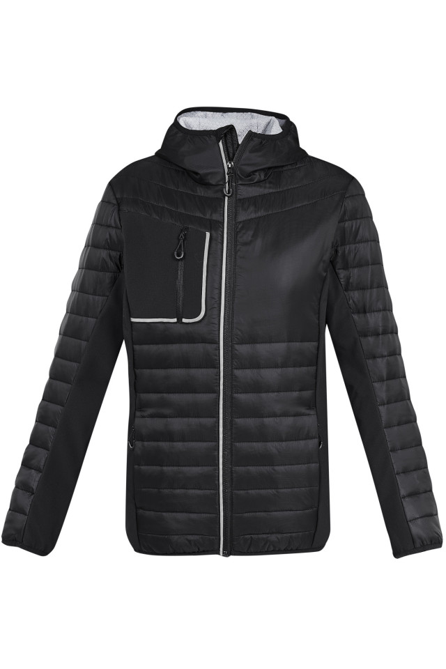 Unisex Patrol Jacket Black/Silver