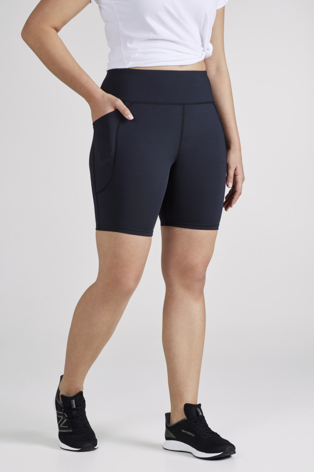 Womens Luna Bike Short Black - Image 2