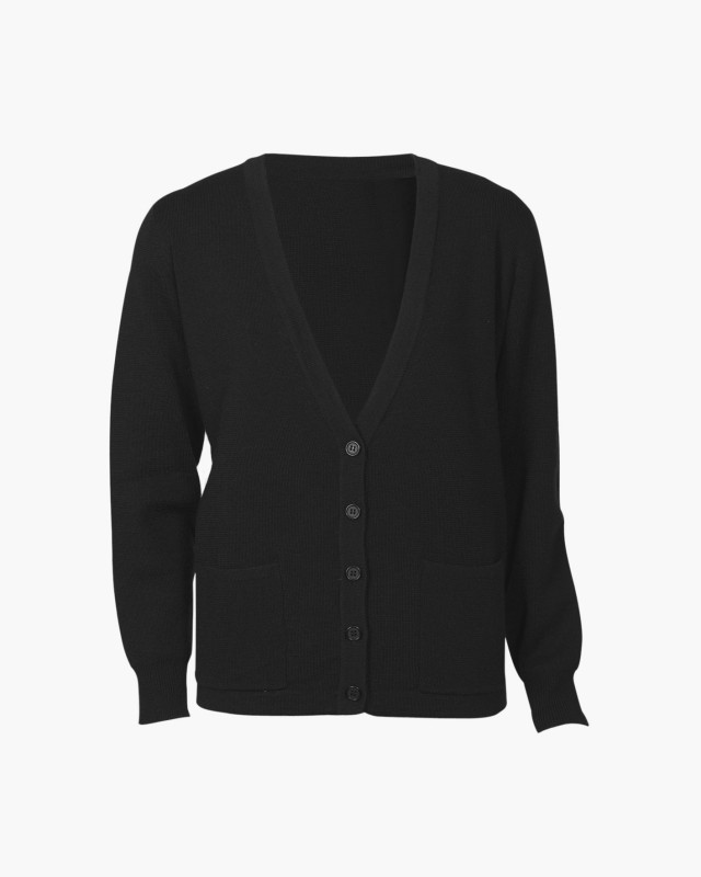 Womens Woolmix Cardigan Black