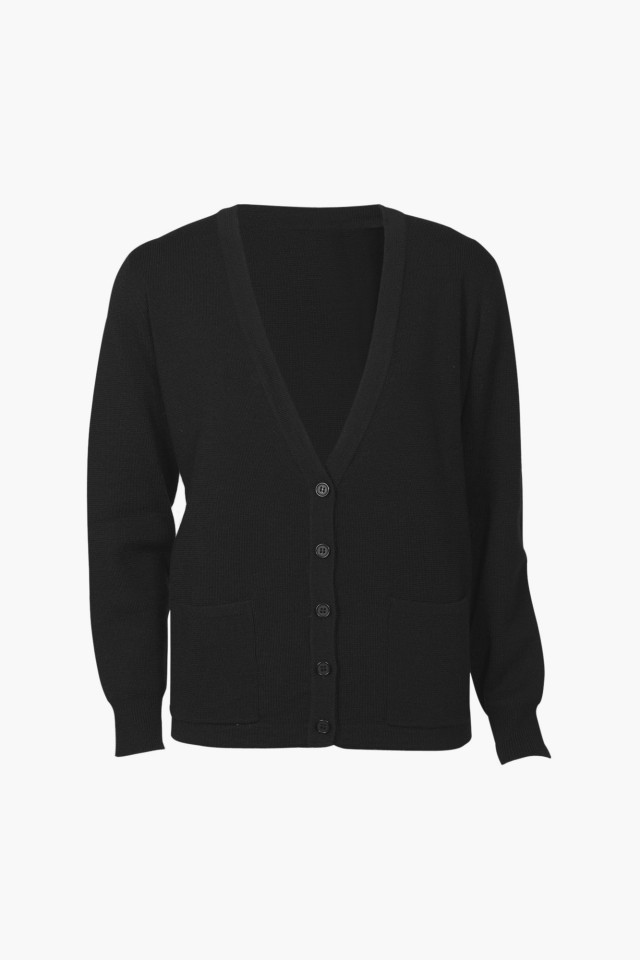Womens Woolmix Cardigan Black