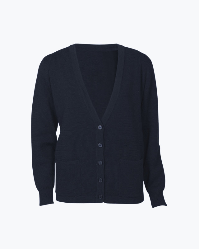 Womens Woolmix Cardigan Navy