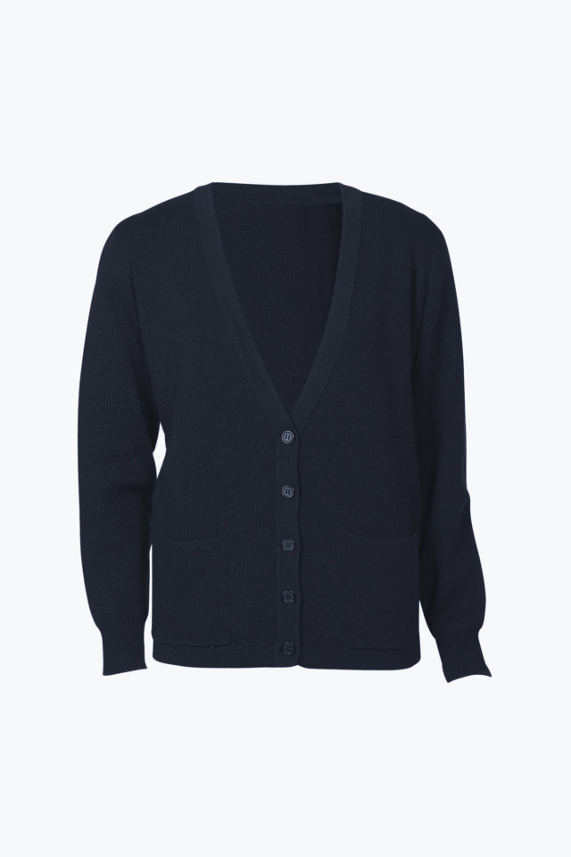 Womens Woolmix Cardigan Navy