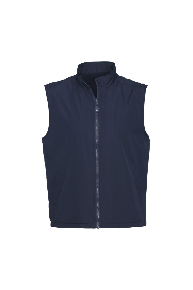 Unisex Reversible Fleece Vest Navy