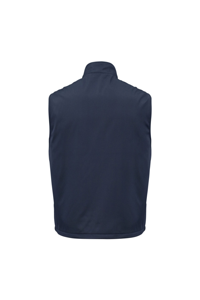 Unisex Reversible Fleece Vest Navy - Image 3