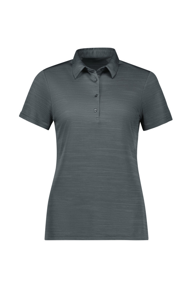 Womens Orbit Short Sleeve Dark Grey Carbon