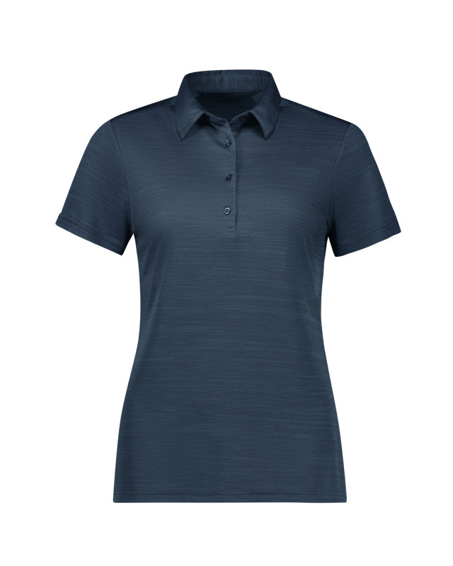 Womens Orbit Short Sleeve Polo Navy
