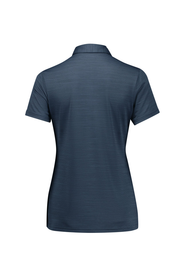 Womens Orbit Short Sleeve Polo Navy - Image 3