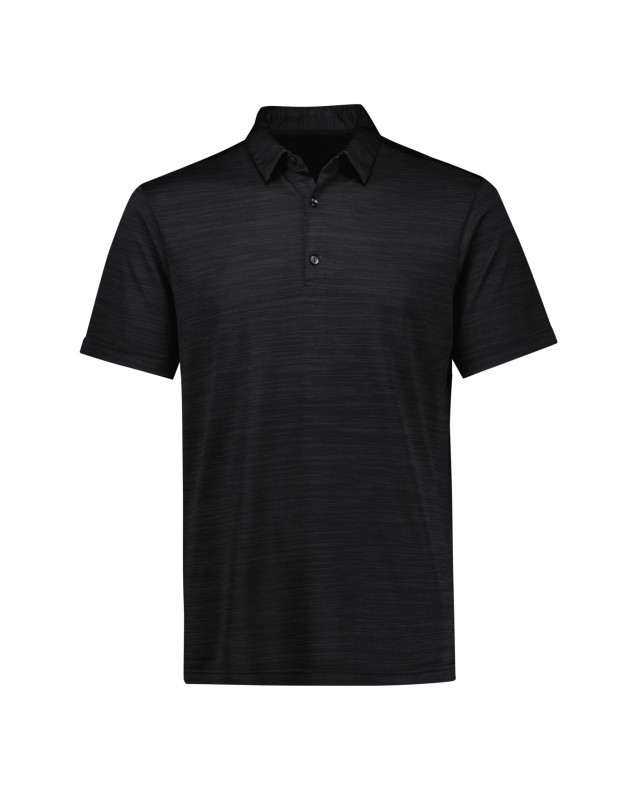Mens Orbit Short Sleeve Polo Black