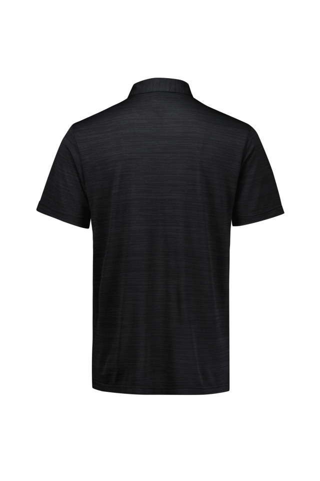 Mens Orbit Short Sleeve Polo Black - Image 3