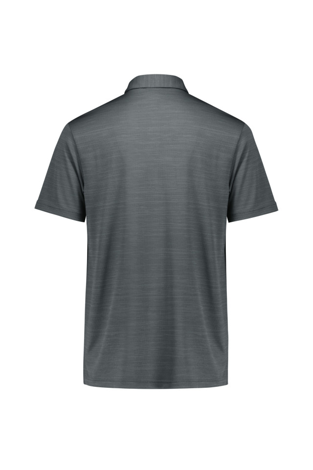 Mens Orbit Short Sleeve Polo Dark Grey Carbon - Image 3