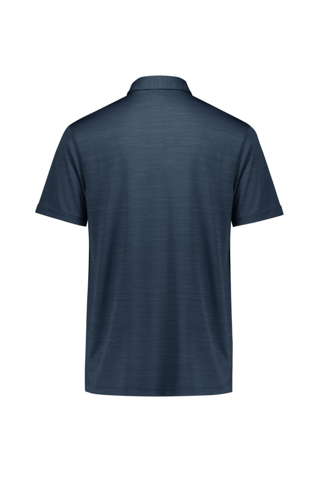 Mens Orbit Short Sleeve Polo Navy - Image 3