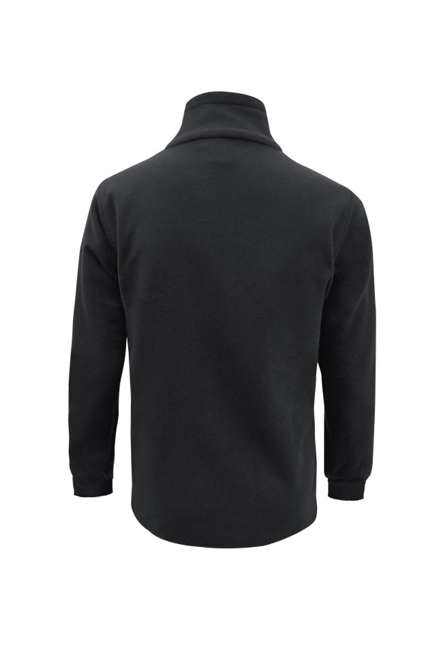 Mens Heavy Weight Fleece Black - Image 3