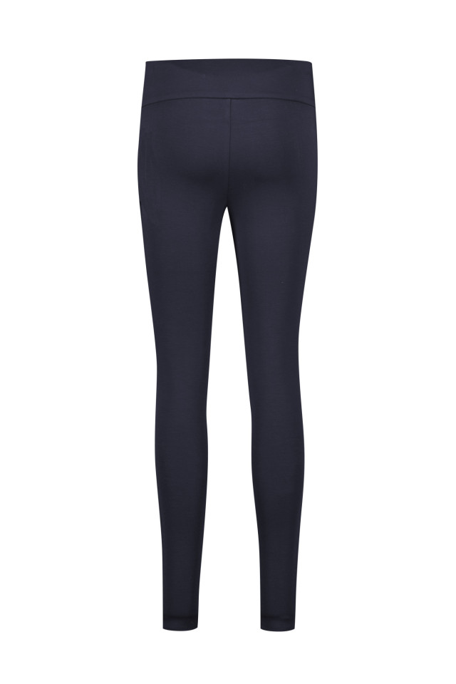 Women’s Scuba Ponte High-Rise Pull-On Corporate Legging Navy - Image 3