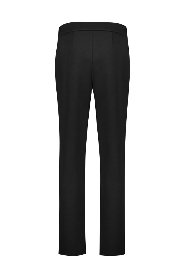 Women’s Scuba Ponte Mid-rise Pull-on Pant Black - Image 3