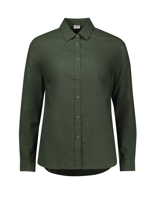 Womens Soul Long Sleeve Shirt Olive