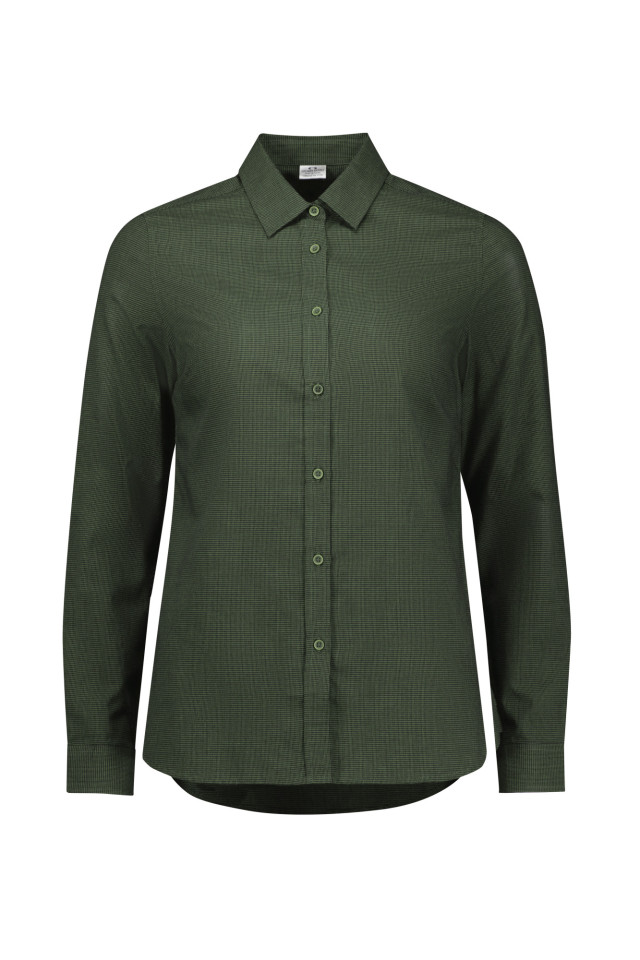 Womens Soul Long Sleeve Shirt Olive