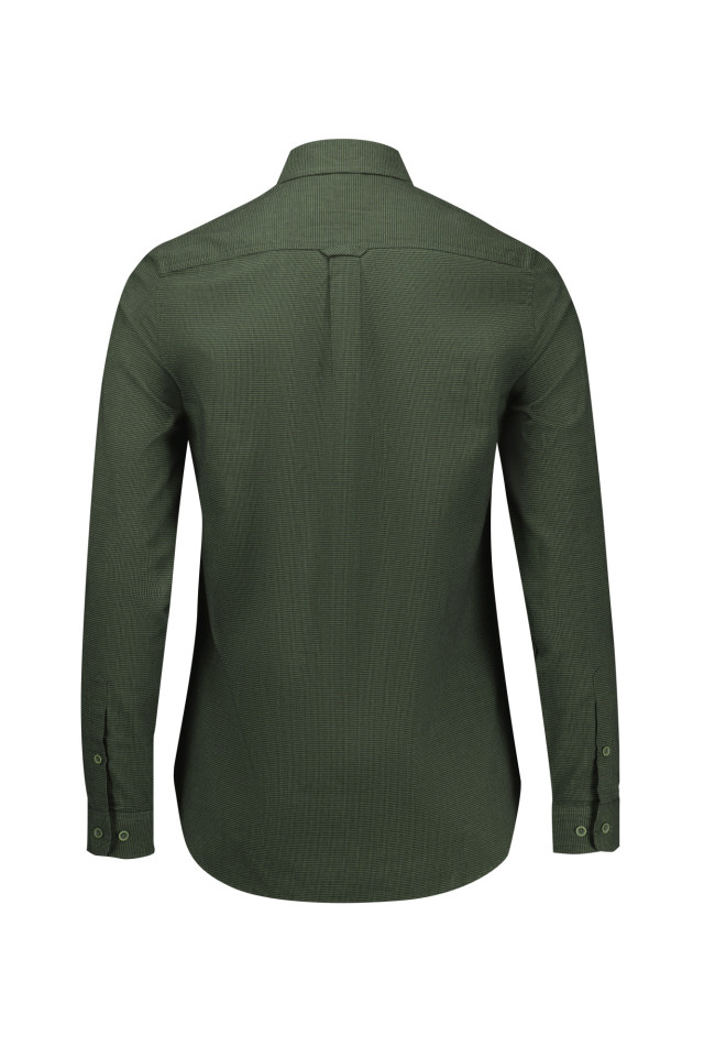 Womens Soul Long Sleeve Shirt Olive - Image 3