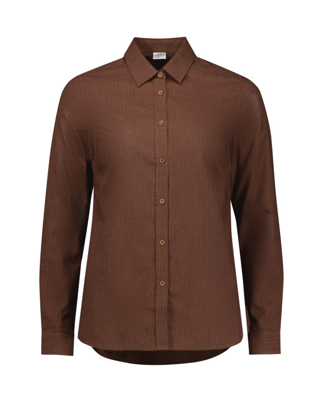Womens Soul Long Sleeve Shirt Rust