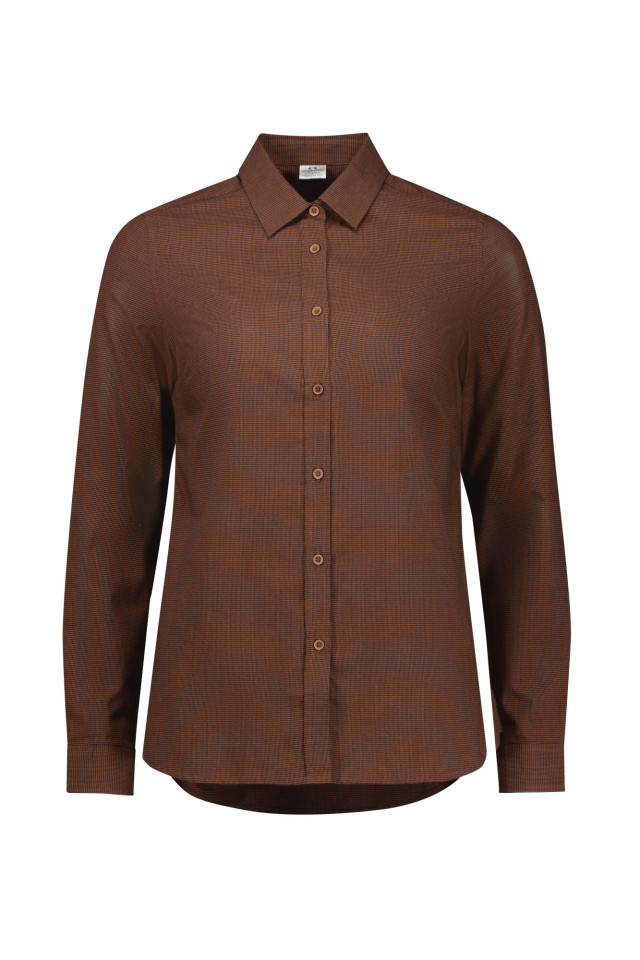 Womens Soul Long Sleeve Shirt Rust