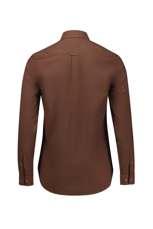 Womens Soul Long Sleeve Shirt Rust - Image 3