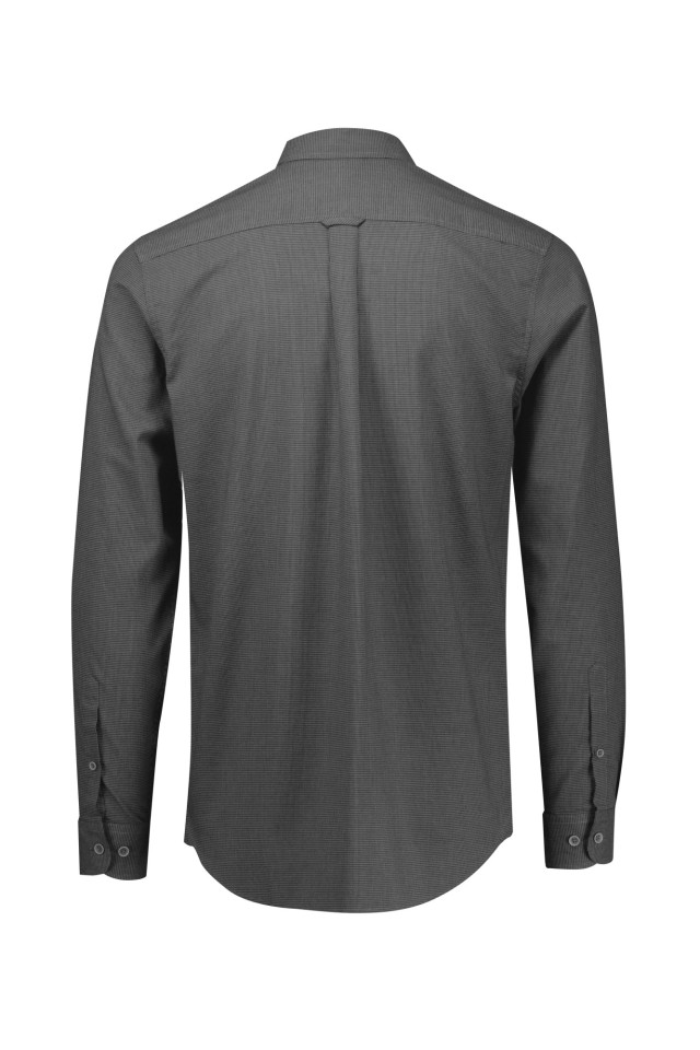 Mens Soul Long Sleeve Shirt Grey - Image 3