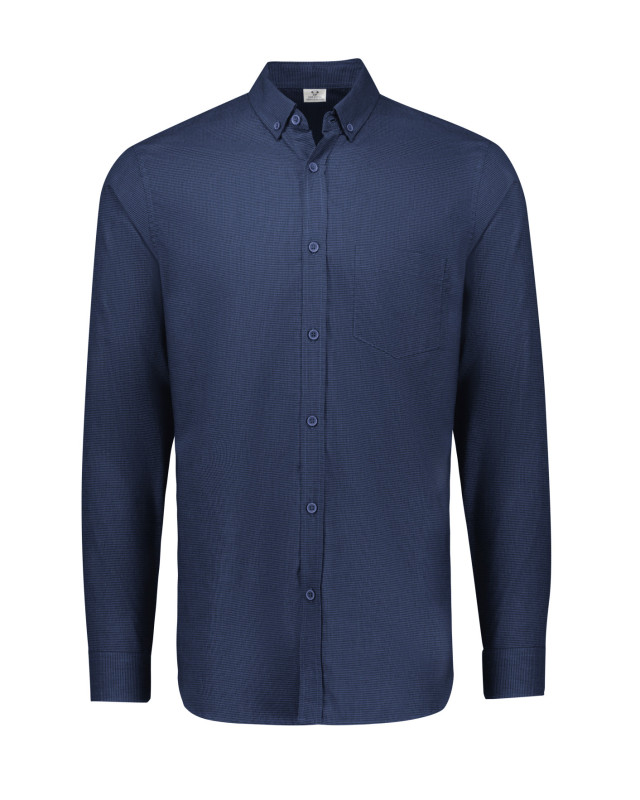 Mens Soul Long Sleeve Shirt Navy