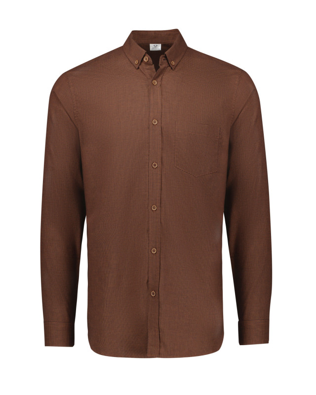 Mens Soul Long Sleeve Shirt Rust