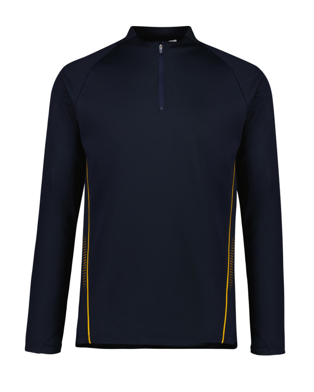 Unisex Balance Mid Layer Top Navy/Gold