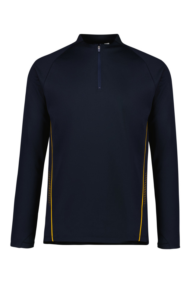 Unisex Balance Mid Layer Top Navy/Gold