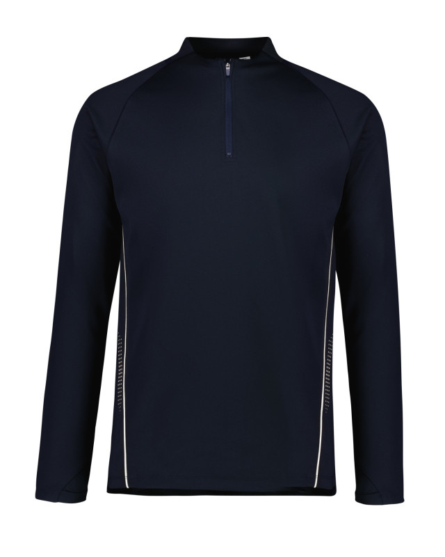 Unisex Balance Mid Layer Top Navy/White