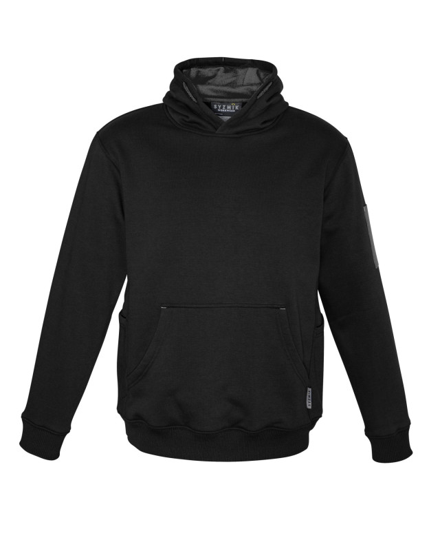 Unisex Multi-Pocket Hoodie Black/Charcoal