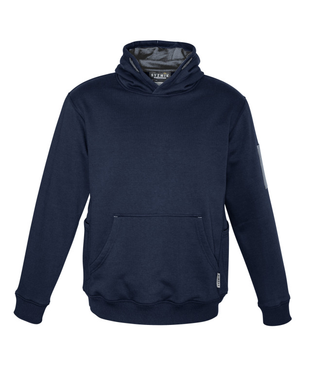 Unisex Multi-Pocket Hoodie Navy/Charcoal
