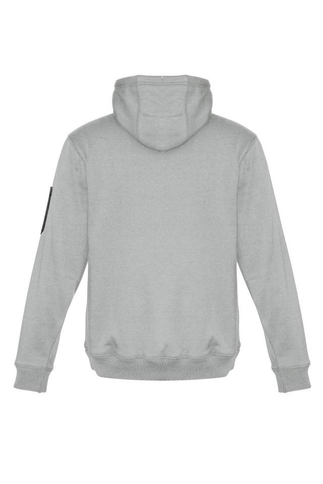 Unisex Multi-Pocket Hoodie Slate/Charcoal - Image 4