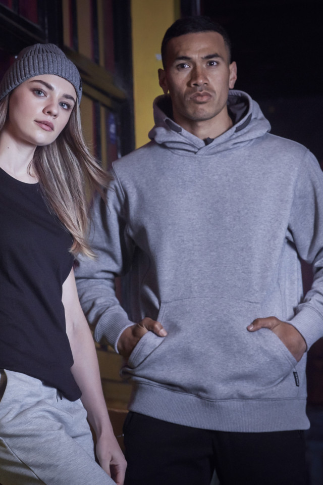 Unisex Multi-Pocket Hoodie Slate/Charcoal - Image 2