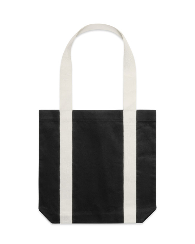 Womens Two-Tone Carrie Tote Black/Cream