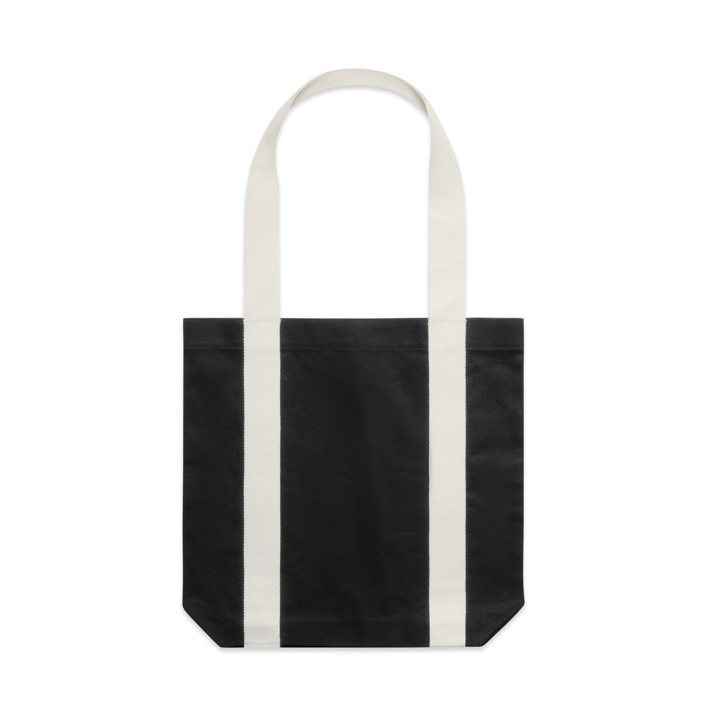 Womens Two-Tone Carrie Tote Black/Cream