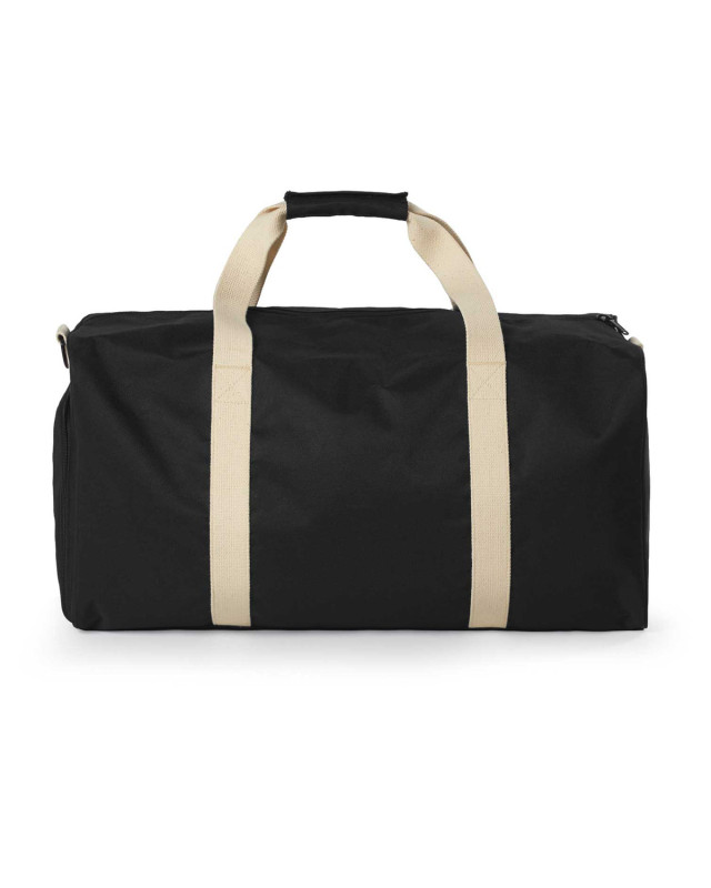 Unisex Escape Travel Bag Black/Ecru