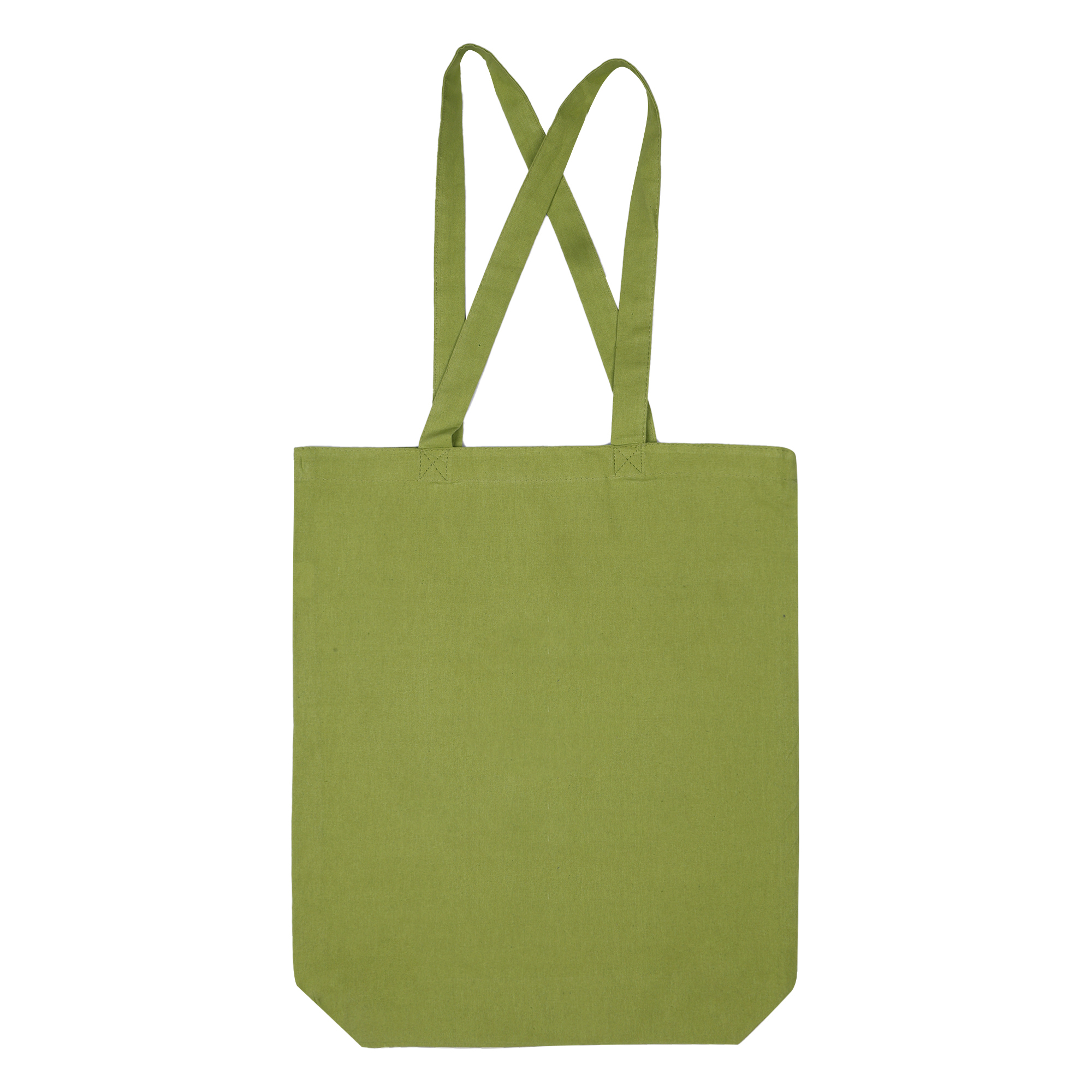 Womens Manly Coloured Tote Bag with Bottom Gusset Olive