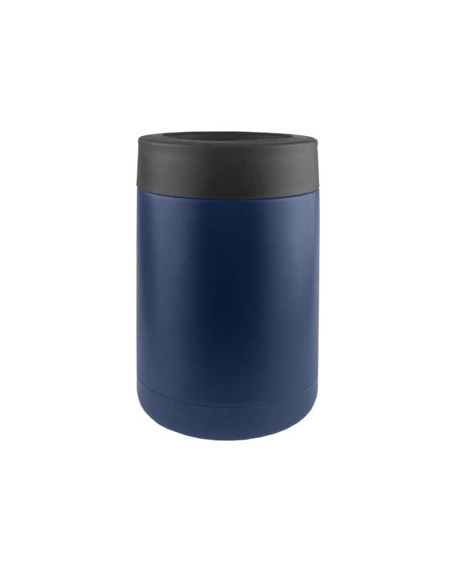 Kovina Stainless Steel Stubby Holder - Navy Blue