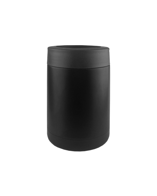 Kovina Stainless Steel Stubby Holder - Black