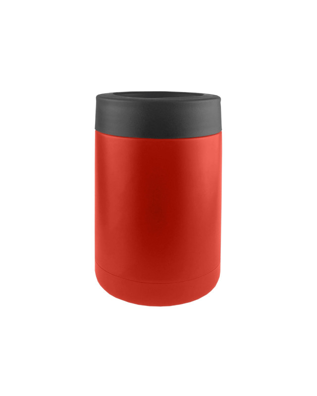 Kovina Stainless Steel Stubby Holder - Red