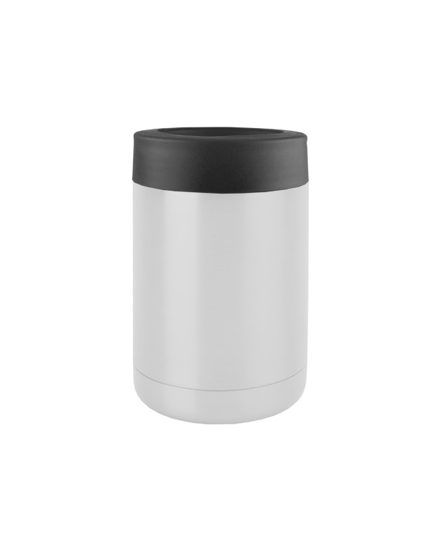 Kovina Stainless Steel Stubby Holder - White