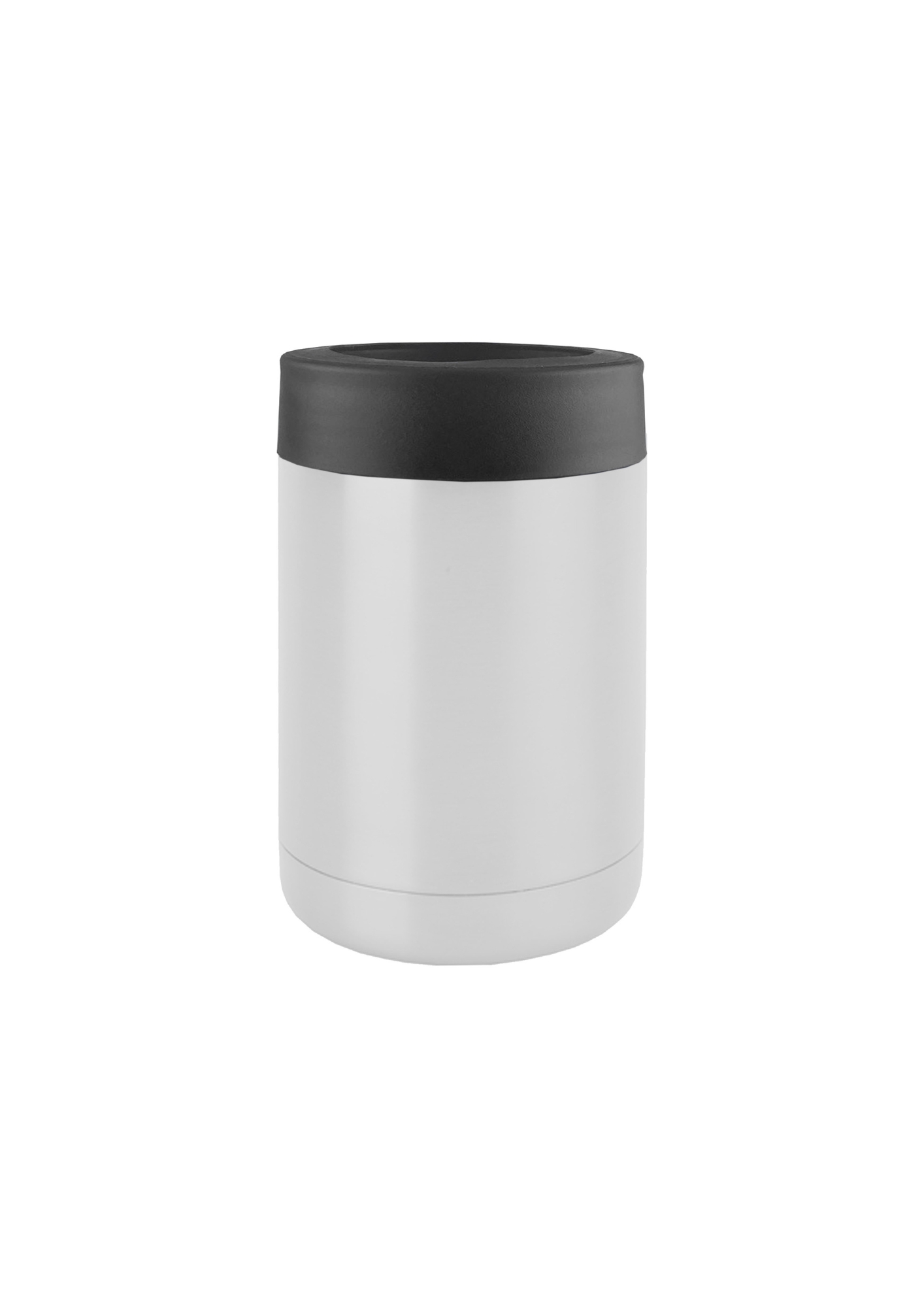 Kovina Stainless Steel Stubby Holder - White