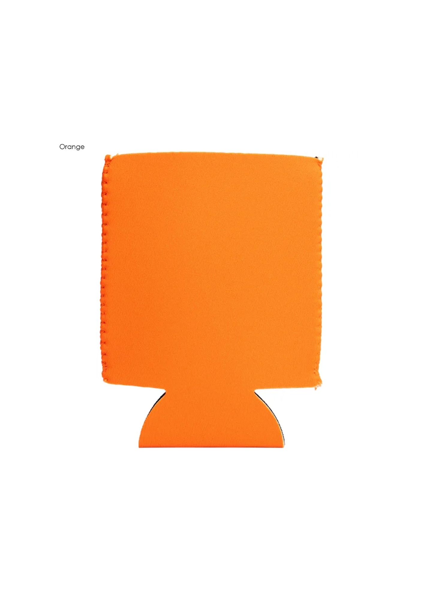 Premium Neoprene Stubby Cooler - Orange