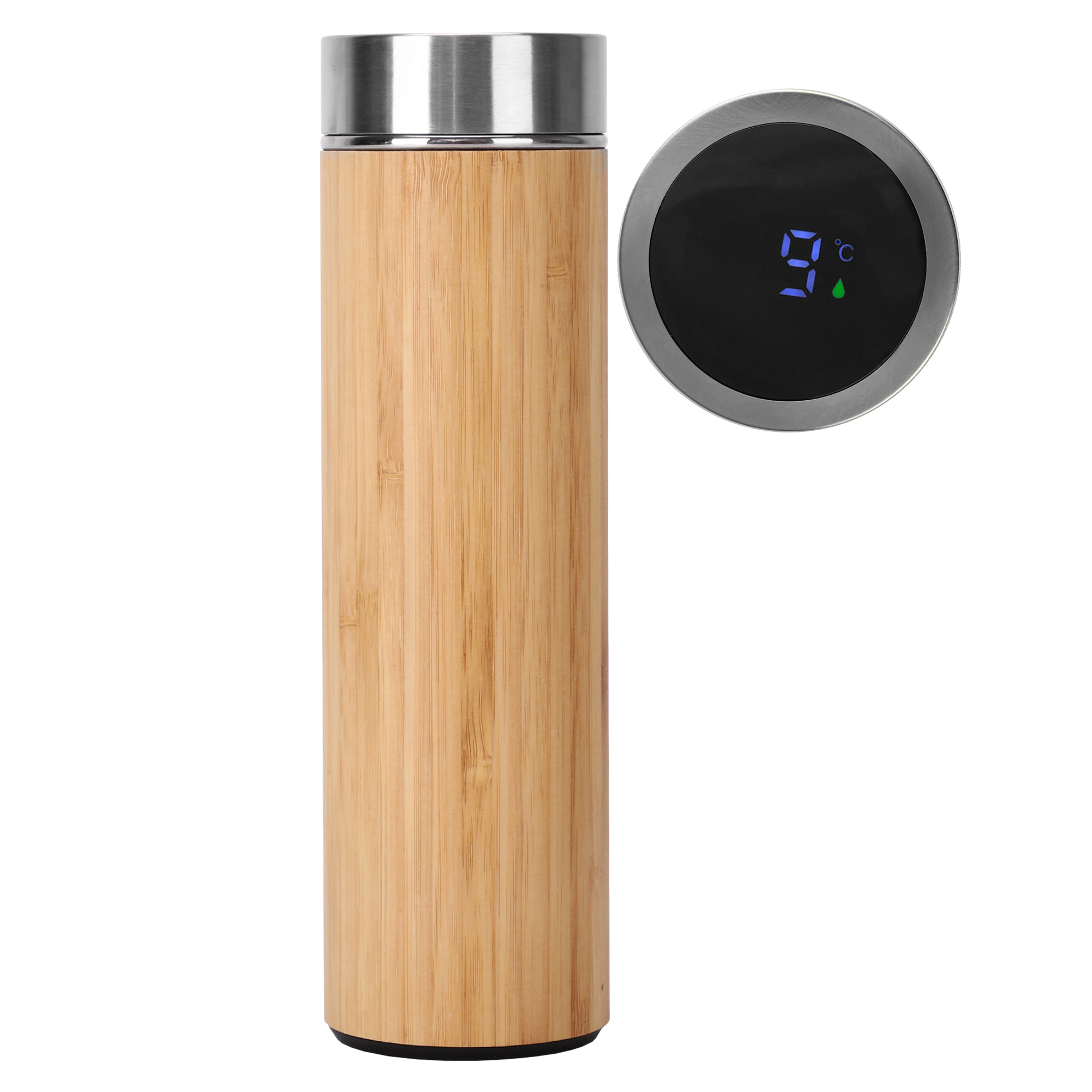 Duke Smart Bamboo Drink Bottle - Natural