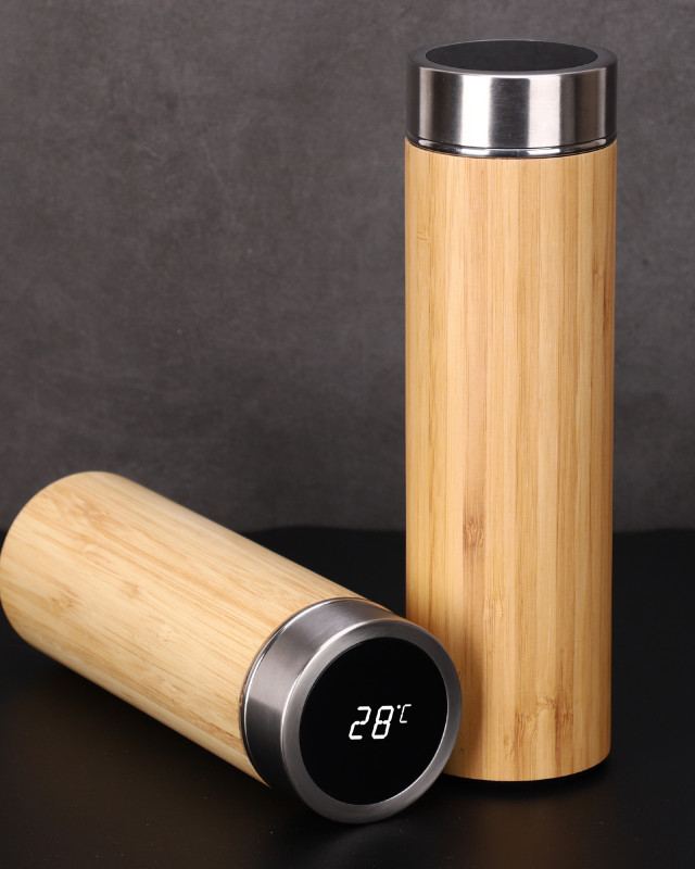 Duke Smart Bamboo Drink Bottle - Natural