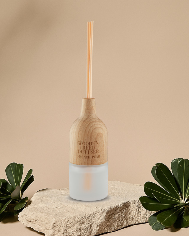 Wooden Reed Diffuser – 30ml - Natural